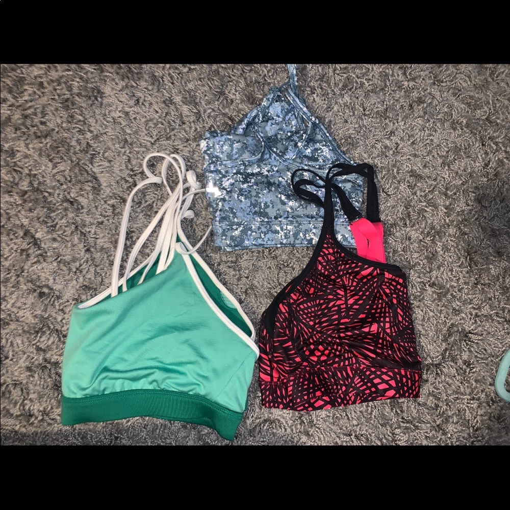 Sports bra bundle (lightly worn)